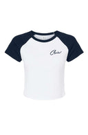 Micro Rib Raglan Baby Tee