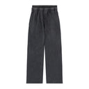 Dual waist baggy sweatpants