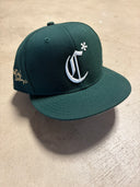 Old E Fitted Hunter Green