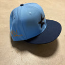 Star Fitted Columbia Navy