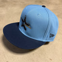 Star Fitted Columbia Navy