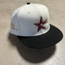 Star Fitted White Black Penny