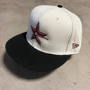 Star Fitted White Black Penny