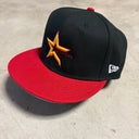 Star Fitted Black & Red