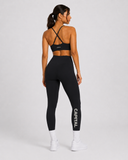 High-Waisted Leggings Black